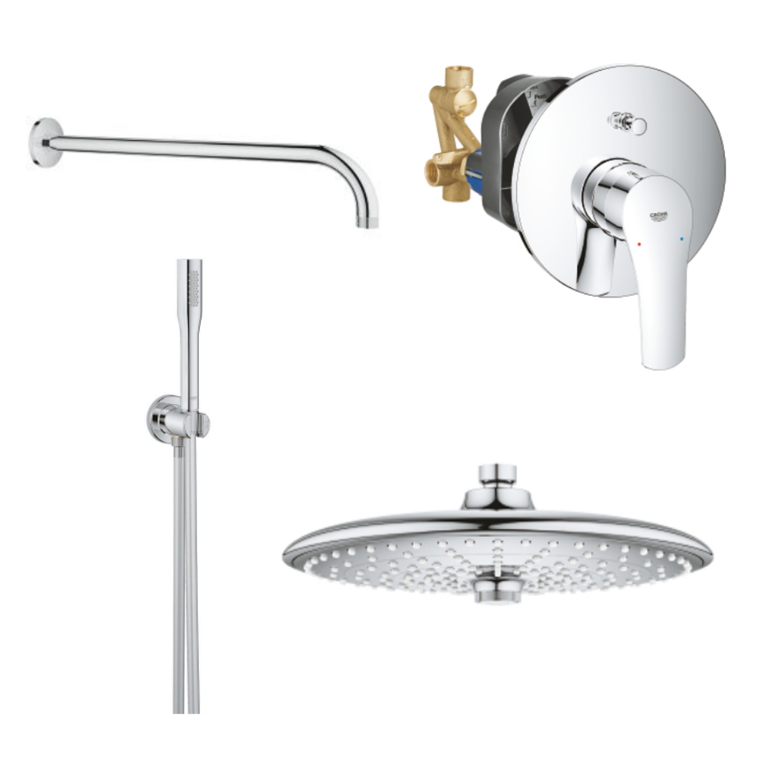 Grohe New EuroSmart Bundle 3 in 1 Chrome